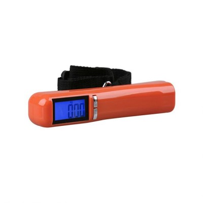 Portable 50kg LCD display 3 precise sensor digital travel luggage scale