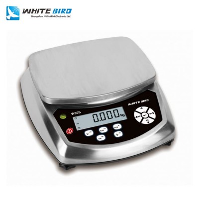 30Kg Electronic Top Table Weighing Waterproof Compact Piece Count Kitchen Scale