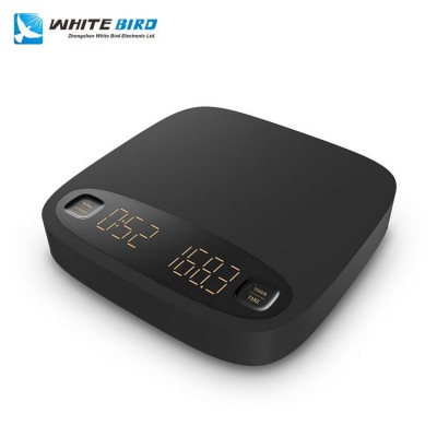 New Portable Stylish 2KG Electronic Digital Kitchen Coffee Scale